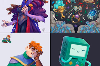 create powerful character art for rpgs, books, and games