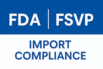 help you obtain or manage your fda fsvp number for food import compliance
