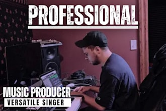 create emotional melody and remake beat, country singer and birthday song