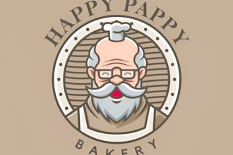 design logo for restaurant food coffee shop cafe and bakery