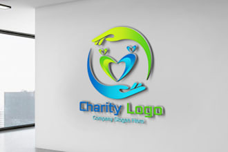 make a charity logo specially for clothing brand