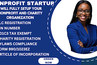 us nonprofit llc company registration startups, 501c3 with ein bylaws charity