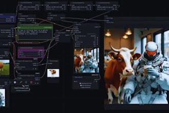 build nsfw comfyui workflow flux stable diffusion lora controlnet ai avatar