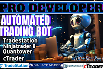 develop trading bots on ctrader ninjatrader 8 quantower tradestation automation