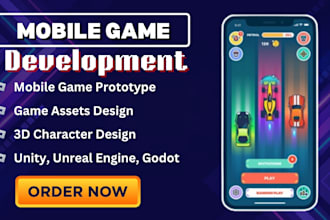 do 2d 3d unity game development python game assets game ui design mobile game