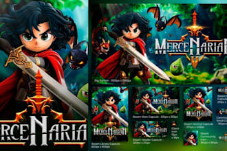 steam capsule banner steam capsule art design game poster steam capsule header