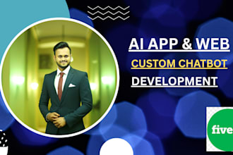 develop ai mobile app, chatbot, or saas website with chatgpt integration