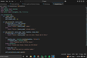 write, debug, and optimize code for custom desktop application ai or ml tasks