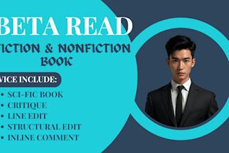 beta read critique fantasy science fiction structural edit your manuscripts
