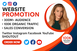 shoutout promote website link to 200m USA UK twitter ig fb yt tiktok audience