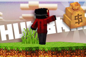 design eye catching minecraft youtube thumbnails