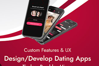 build dating app like tinder, bumble, hinge, online dating app, match making app