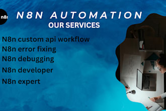 do powerful n8n automation and n8n workflow using n8n ai agent n8n debug error