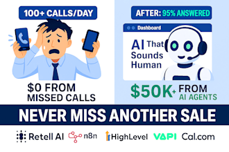 create vapi retell ai calling agents for inbound outbound n8n automation