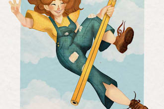 create character illustrations for your brand or story