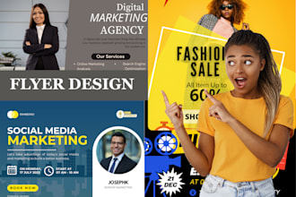 design a flyer, brochure, banner, leaflet under 24 hours