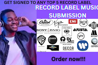 summit your music to top active record label managers so as to get signed