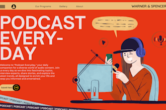 build wordpress podcast website ugc features integration episodes import RSS