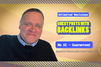 write a guest post with a high value backlink