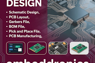 do pcb design of your circuit in altium or eagle