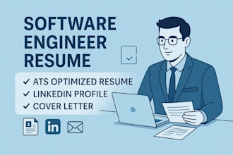 write a professional ats software engineering resume for tech and IT jobs