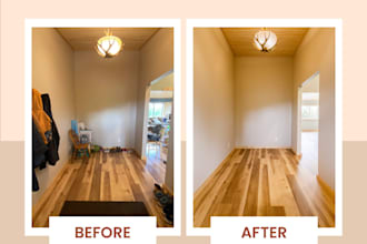 virtually declutter and clean up your real estate photos fast