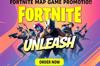 do fortnie game promotion, fortnite map promotion, app marketing