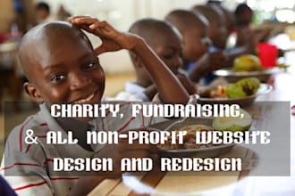 nonprofit website, charity website, 501c3, donation website, non profit website