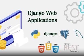 develop scalable web applications using django and python
