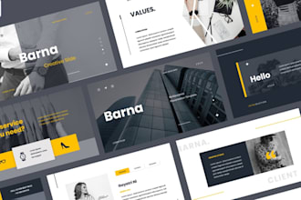 create professional corporate powerpoint, sales and business presentation