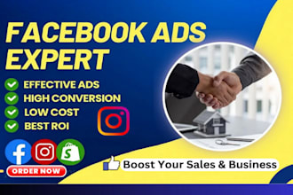 run facebook and instagram ads for your ecommerce store sales