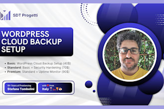 set up cloud backups for your wordpress site with security and uptime monitoring