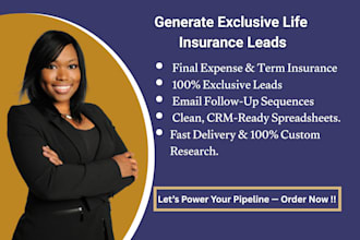 generate high quality life insurance and final expense leads with funnel setup
