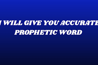 give you prophetic words for this year