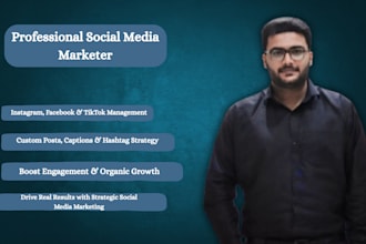 be your dedicated professional social media marketer
