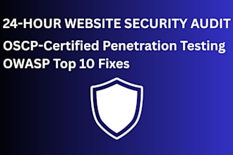 audit your website for security vulnerabilities and hacker proof it pentesting