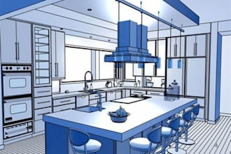 do 2d and 3d td for  furniture design, woodwork plan, cad layout and cut lists