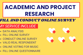 energetic fill online survey questionnaire for business and academic project