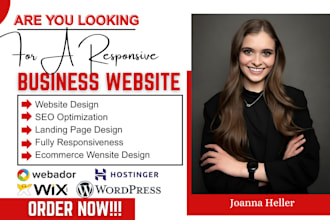 build or clone a clean responsive wordpress hostinger webador wix website design