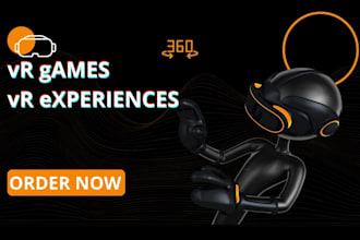 develop immersive VR games and experiences for oculus, quest, and PC