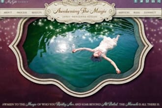 create spiritual website tarot reading website psychic astrology website