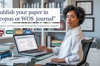 write, format, and publish paper in scopus or sci indexed journal