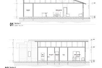design complete architectural drawings for city permit, floor plan, blueprints