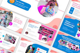 design high converting powerpoint webinar, elearning presentation slides design