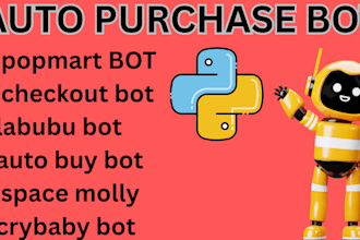 do auto purchase bot, popmart bot ,labubu bot,crybaby bot, space molly