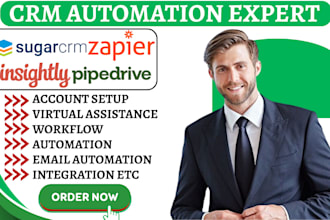 setup freshsales suitedash insightly automation capsale crm sugarcrm integration