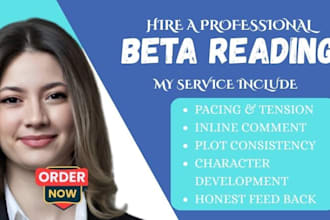 proofread your beta reading novel romance course content