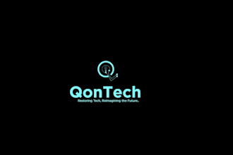 design a sleek and modern tech logo for your startup or IT brand