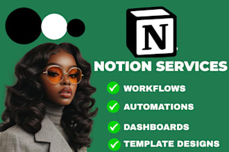 custom notion template creation expert notion dashboard automation integration