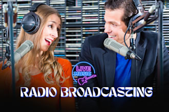 play your song on 10k online stations, djs, live college radio stations in USA
